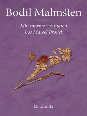 cover image of Min mormor och maten hos Marcel Proust